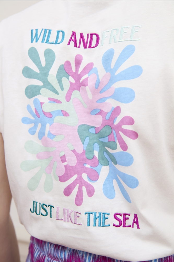 T SHIRT AURORA QE09 100 White